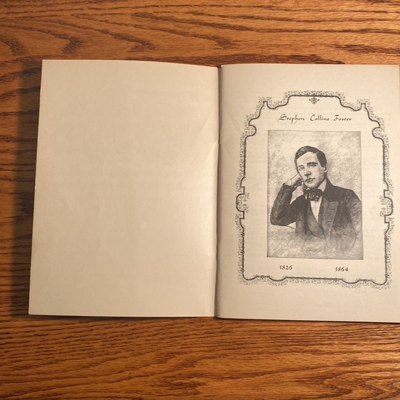 Vintage song Book. “Songs Of Stephen Foster” unique old book of songs. - Picture 2 of 11